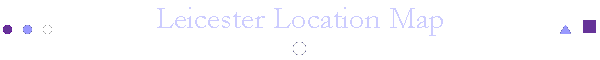 Leicester Location Map